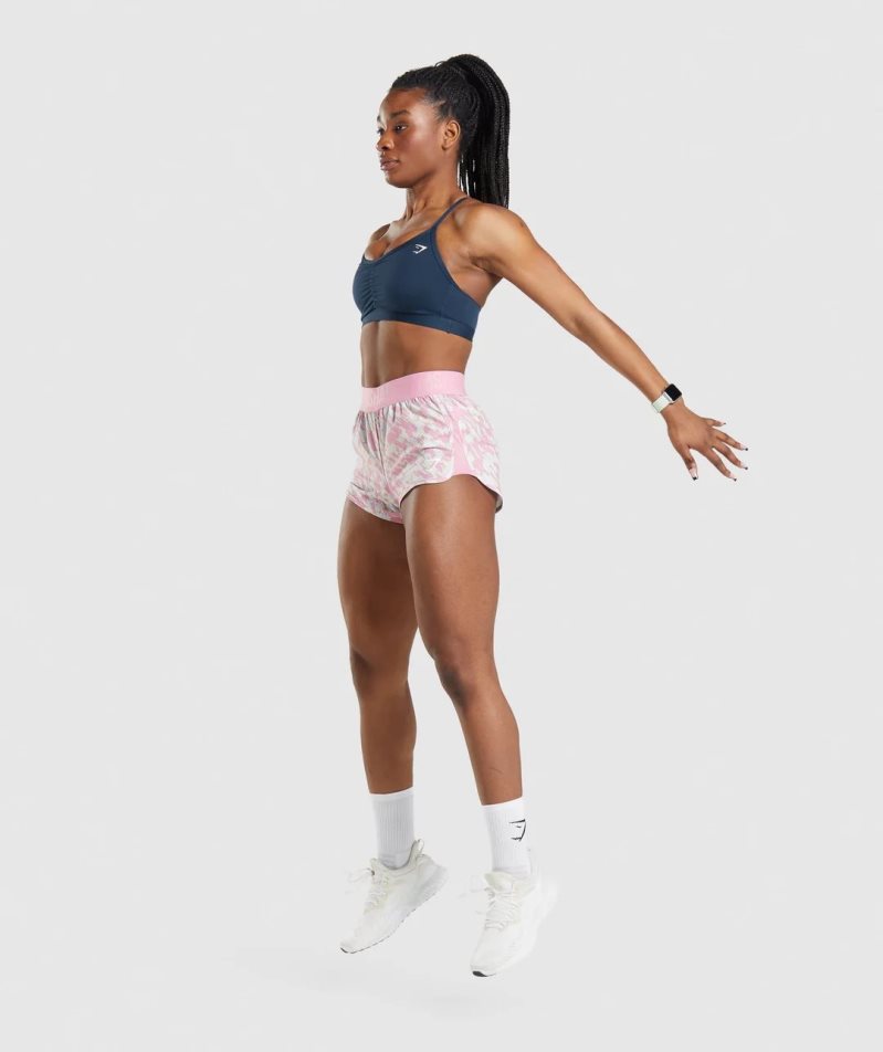 Women's Gymshark Training Loose Fit Shorts Pink | NZ 0WGDAQ